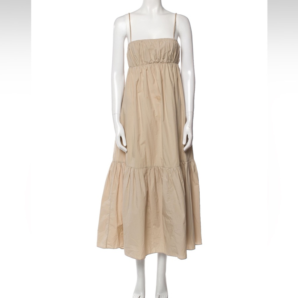 By Malene Birger Square Neckline Maxi Dress